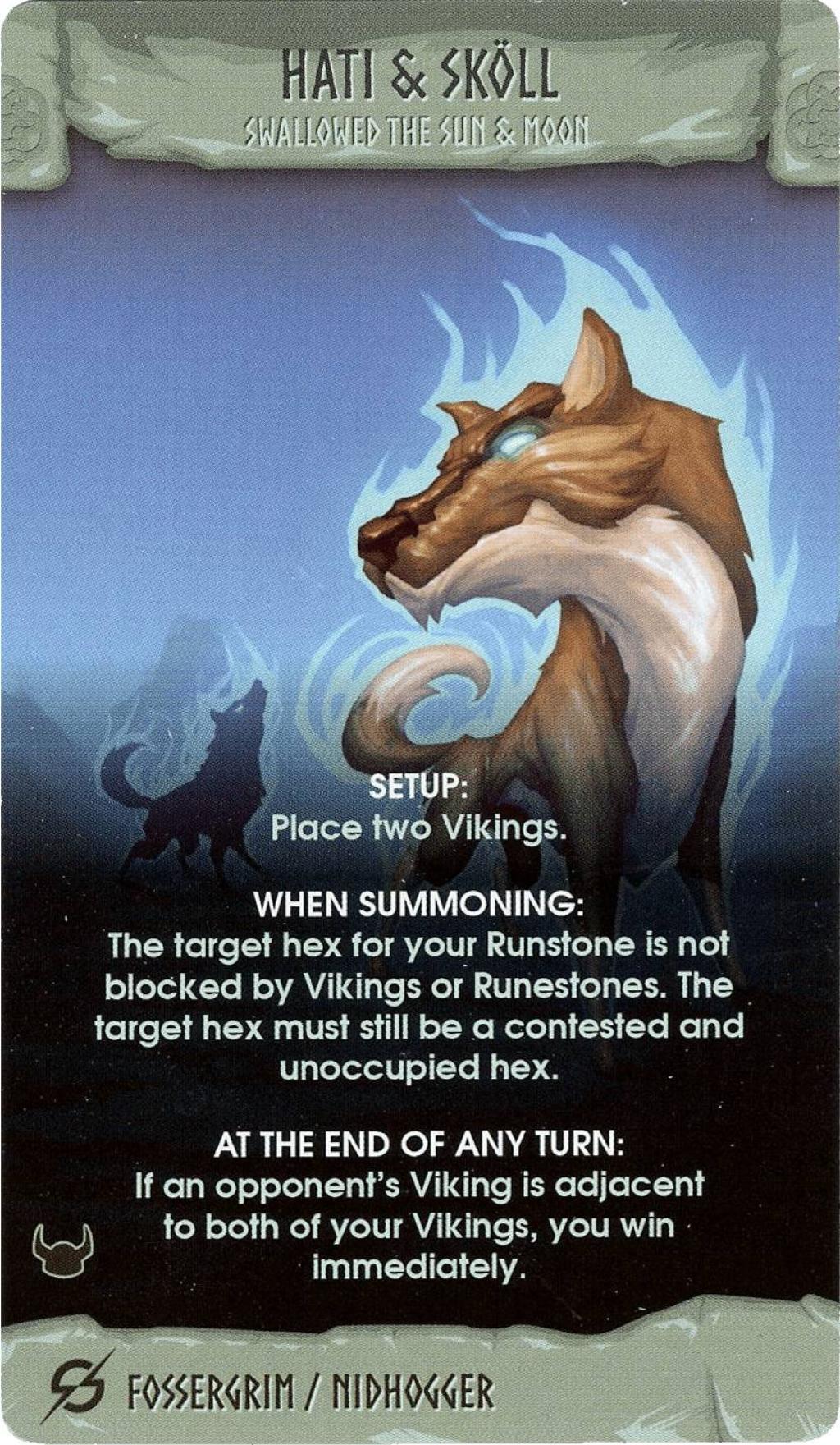 Ragnarocks: Hati & Skoll Promo Card